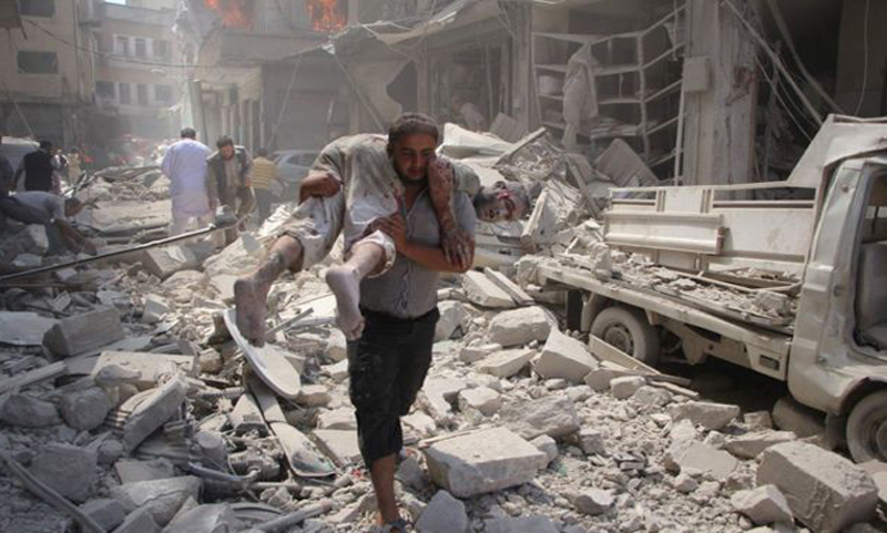 Despite a ceasefire in Syria bombing kills 100