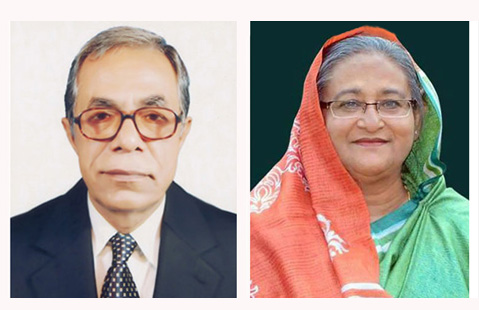 President and PM greet people on Eid