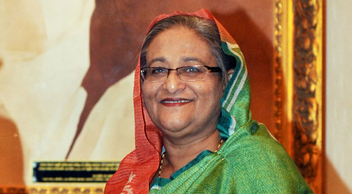 The Prime Minister will exchange Eid greetings in Ganabhaban