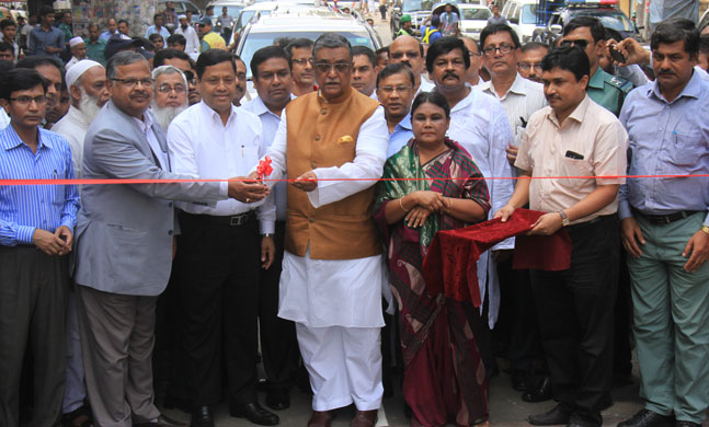 Eskaton part of the open-Moghbazar-Mouchak flyover