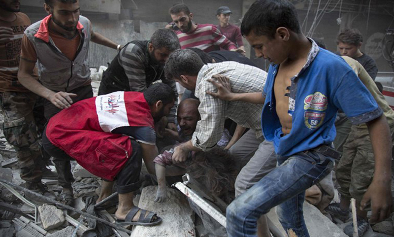 7 Hundreds of children killed in the attack in Syria