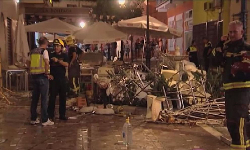 77 injured in cylinder blast in Spain