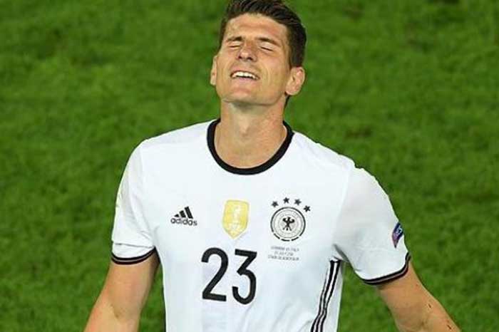Gomez came out of the German team