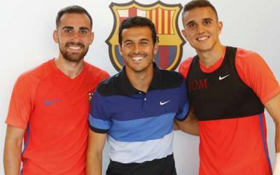 Pedro returns to Barcelona