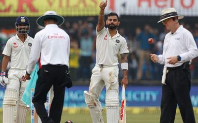 Virat Kohli returns after a century