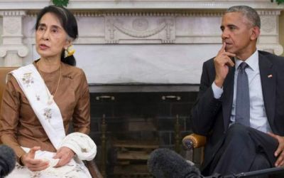 Myanmar economic sanctions from the United States picked up