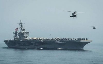 US warship fired missiles targeting