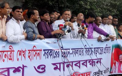 Mahmud warns opponents of Rampal Power