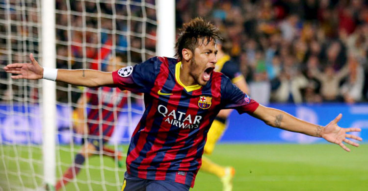Europe's most expensive football player is Neymar