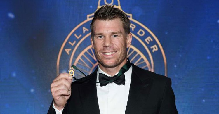 Warner got Allan Border Medal