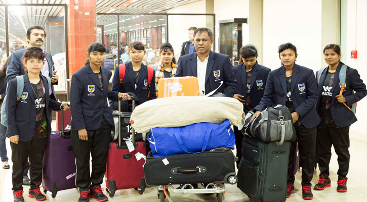 Bangladesh U-16 team returned