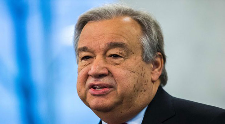 UN chief condemns sanctions of Trump