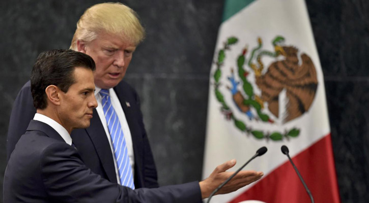 Trump threatened to send troops to Mexico