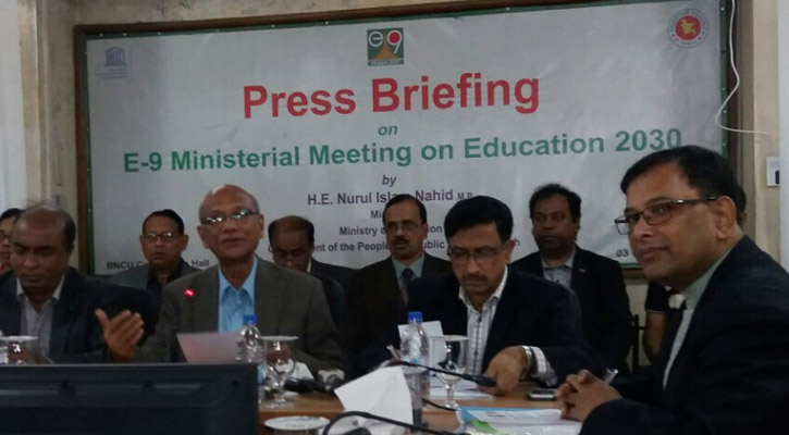 E-9 conference start on 5 February