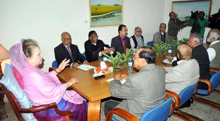 BNP standing committee meeting with Khaleda Zia