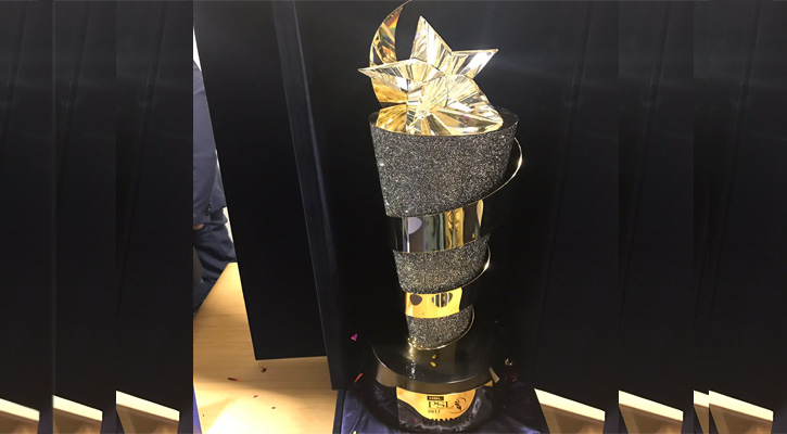 Pakistan Super League Trophy unveiled
