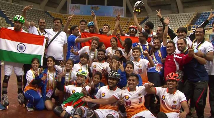 Roll ball World Cup each sections champions is India