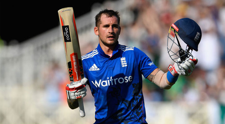 Alex Hales recovered from injury
