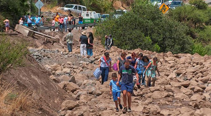 Crisis of drinking water for 40 million people in Chile