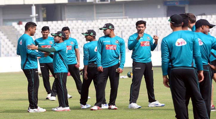 Bangladesh will play warm-up match on Thursday