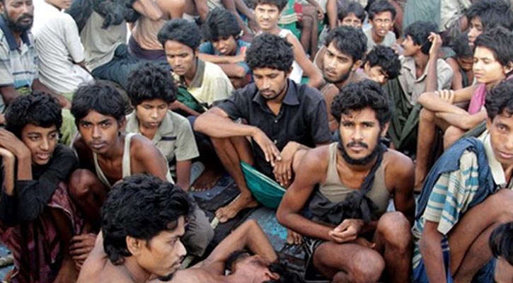 The number of Rohingya back out of the new census