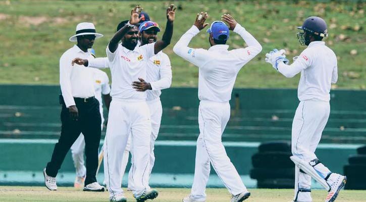 Sri Lanka XI scored 403 against Bangladesh