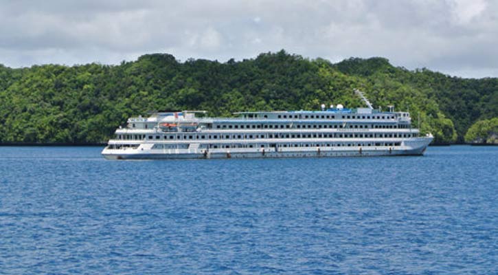 The South China Sea the Chinese travel cruise