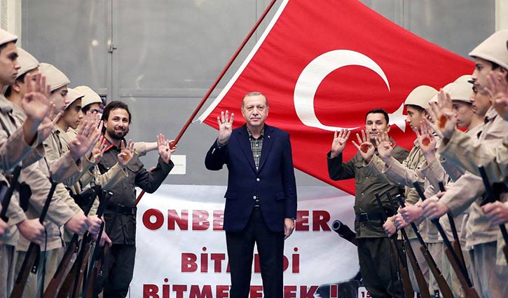 Erdogan threatened to arouse the world against Germany