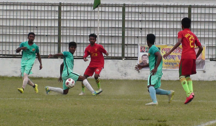 Under-18 National Football Championship begins in Madaripur