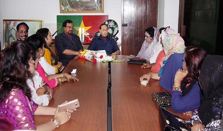 Women are still is going on:Ershad