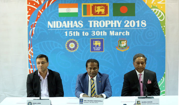 Sri Lanka, Bangladesh and India in tri-series