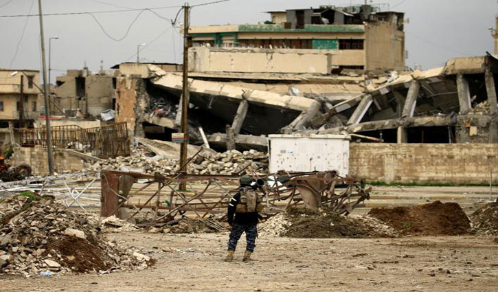 Iraqi forces attacked the Mosul Old City
