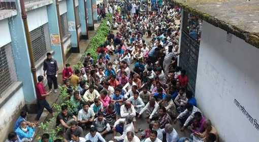 Palashbari siege, demanding union elections!
