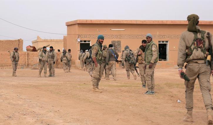 Syrian rebels IS airfield