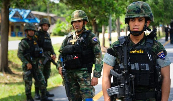 22 attacks after signing a new constitution in Thailand