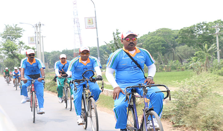 Walton reached the congruence cycle raily in Dhaka