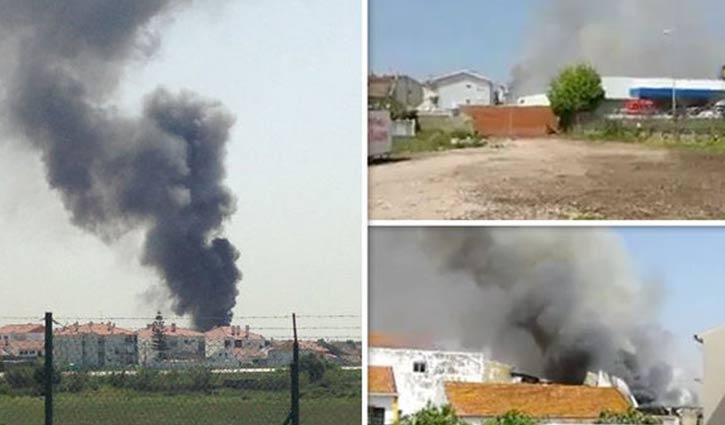Plane crash kills 5 in Portugal