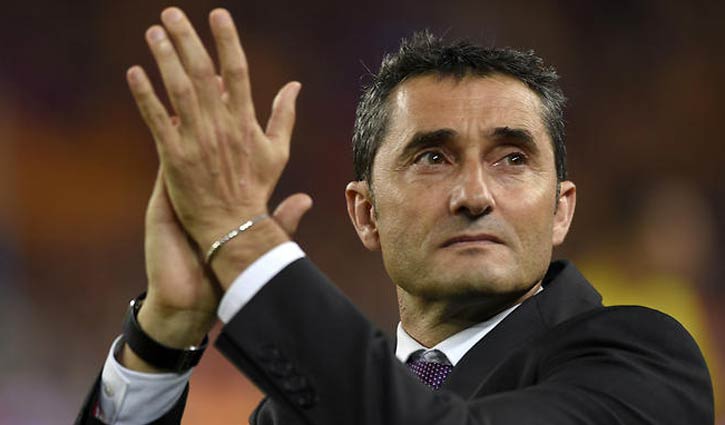 Barcelona's new coach is Ernesto Valverde
