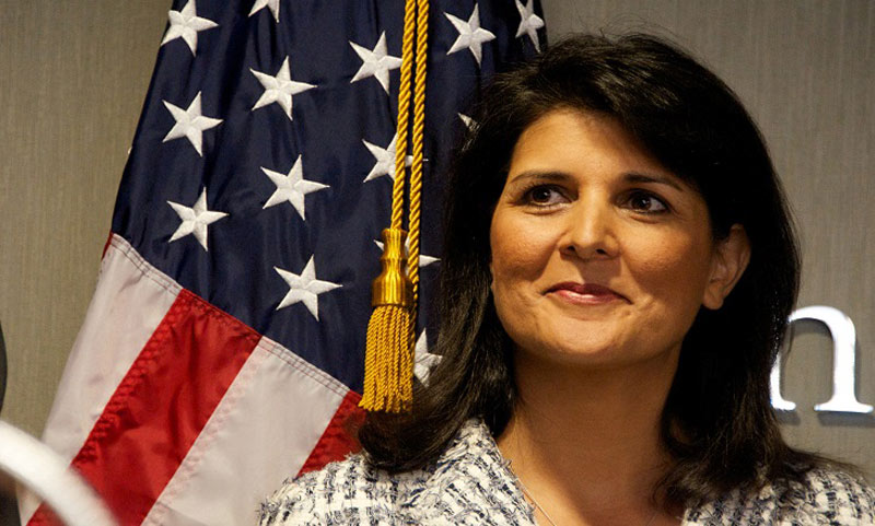 US ambassador Nikki Haley important visit