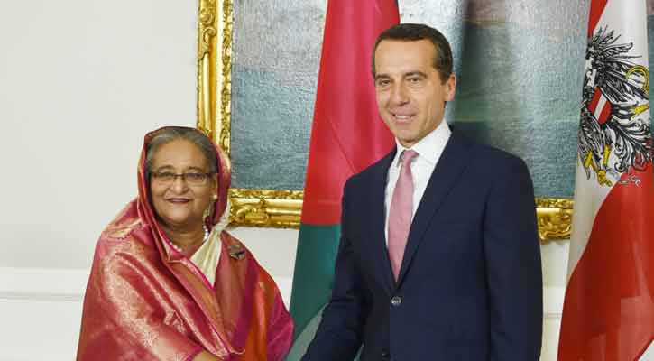 The two leaders' agreement to strengthen Bangladesh-Austria relations