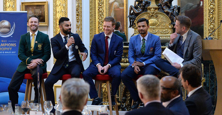 The ICC Champions Trophy is being screened on Thursday
