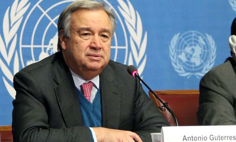 UN Secretary General highlighted the importance of climate treaty