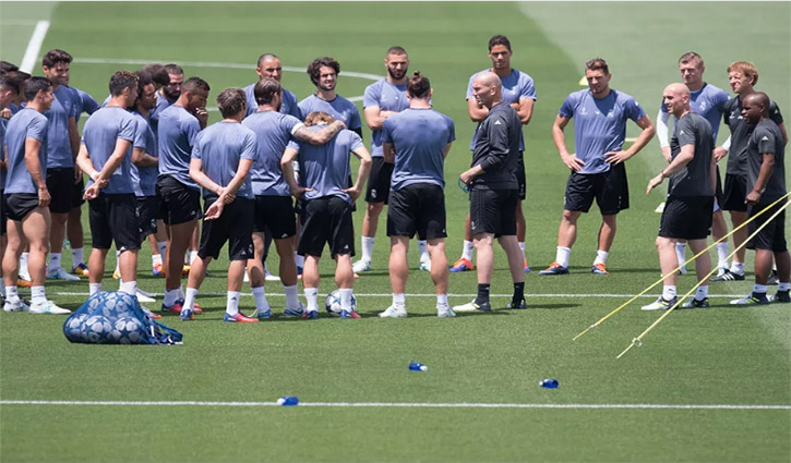 Possible XI of Real Madrid in the final