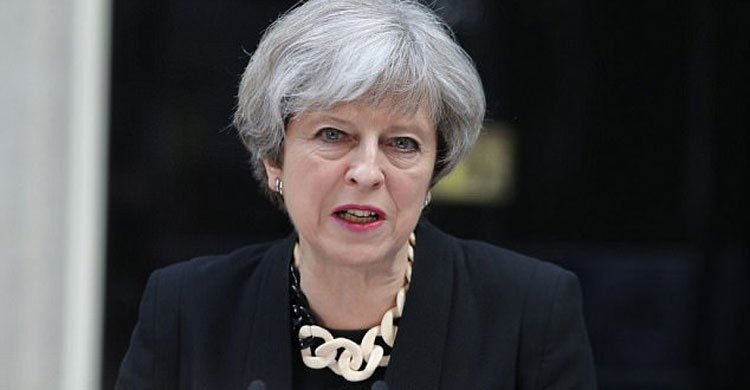 Elections will be held on 8 June:Theresa May