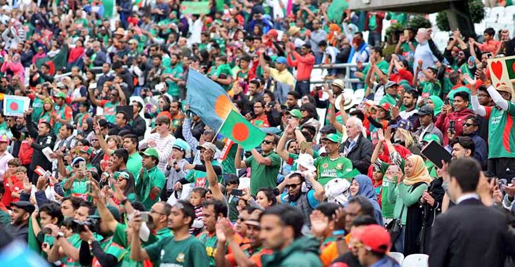 ICC praised about Bangladeshi supporters