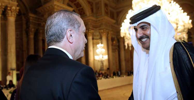 Erdogan praises for Qatar