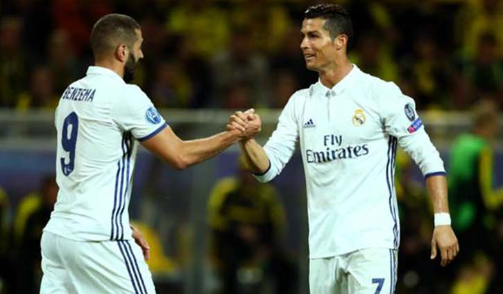 Ronaldo is not selfish:Benzema