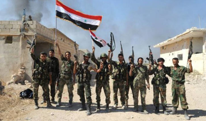 Syrian army reached Iraqi border