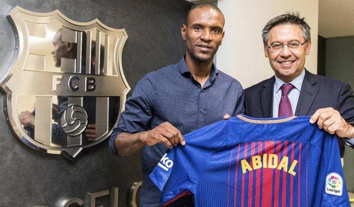 Eric Abidal is returning to Barcelona