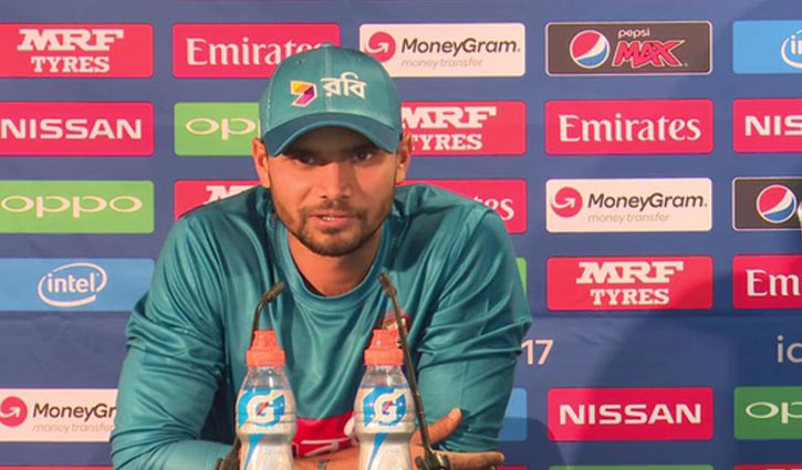Must be mentally tough:Mashrafe